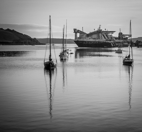 Falmouth Harbour.